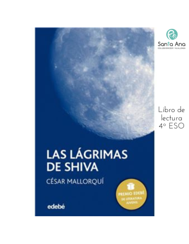 LIBRO DE LECTURA 4º ESO - LAS LÁGRIMAS DE SHIVA